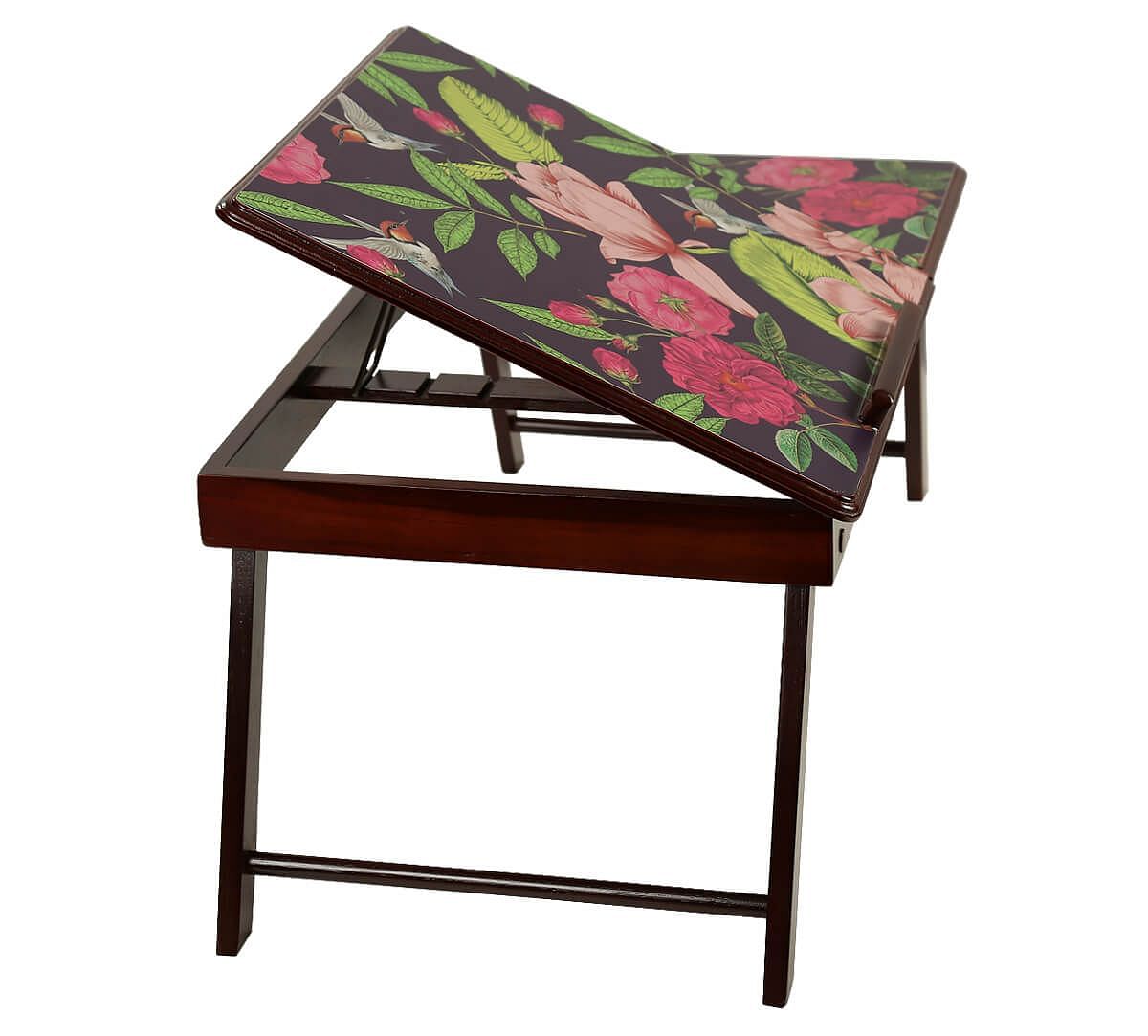 India Circus Warbled Verdure Laptop Table