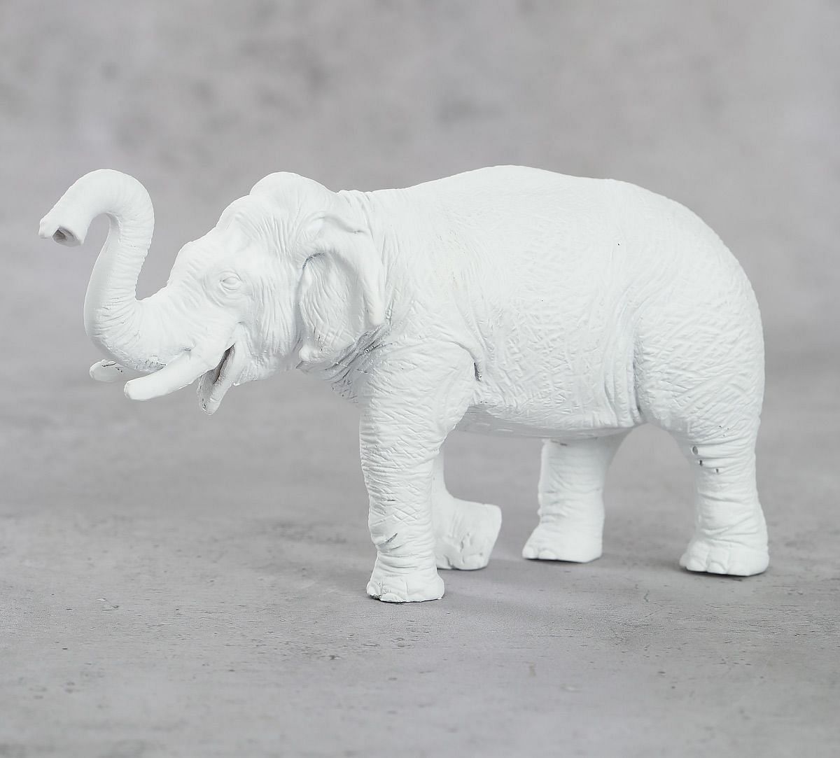 India Circus White Baby Tusker Figurine