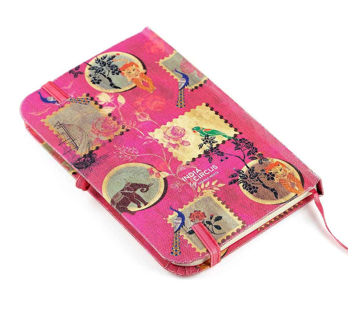 India Circus Wildlife Stamps Pocket Diary