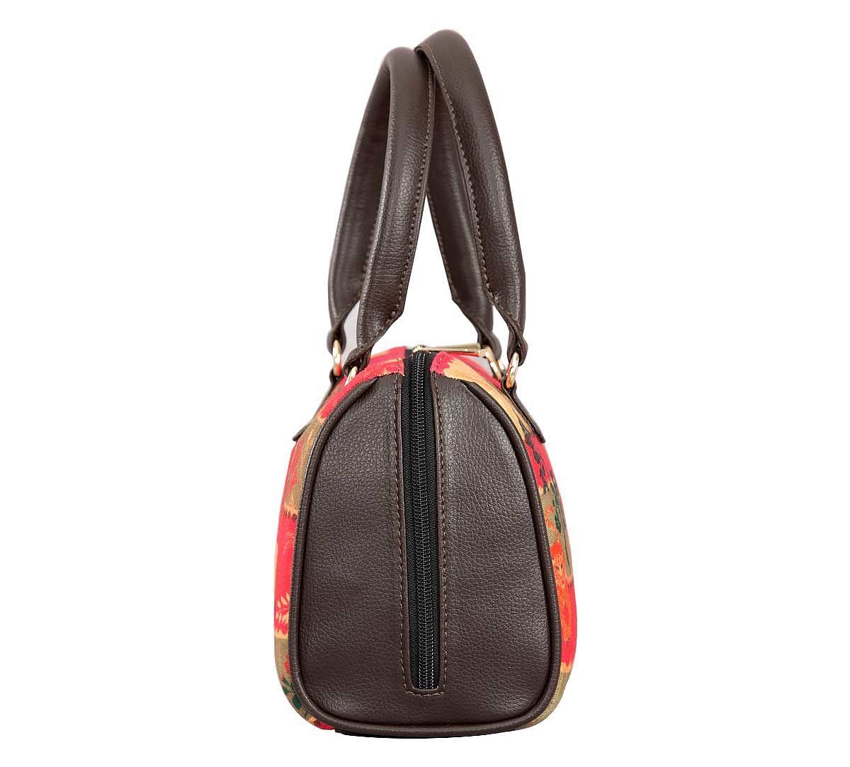 India Circus Wildlife Stamps Small Duffle Bag