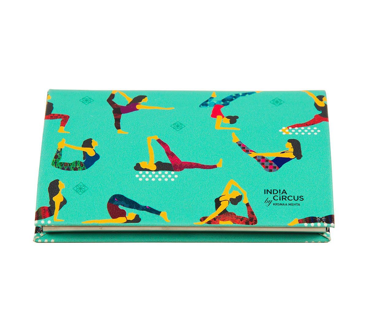 India Circus Yoga Emoji Visiting Card Holder