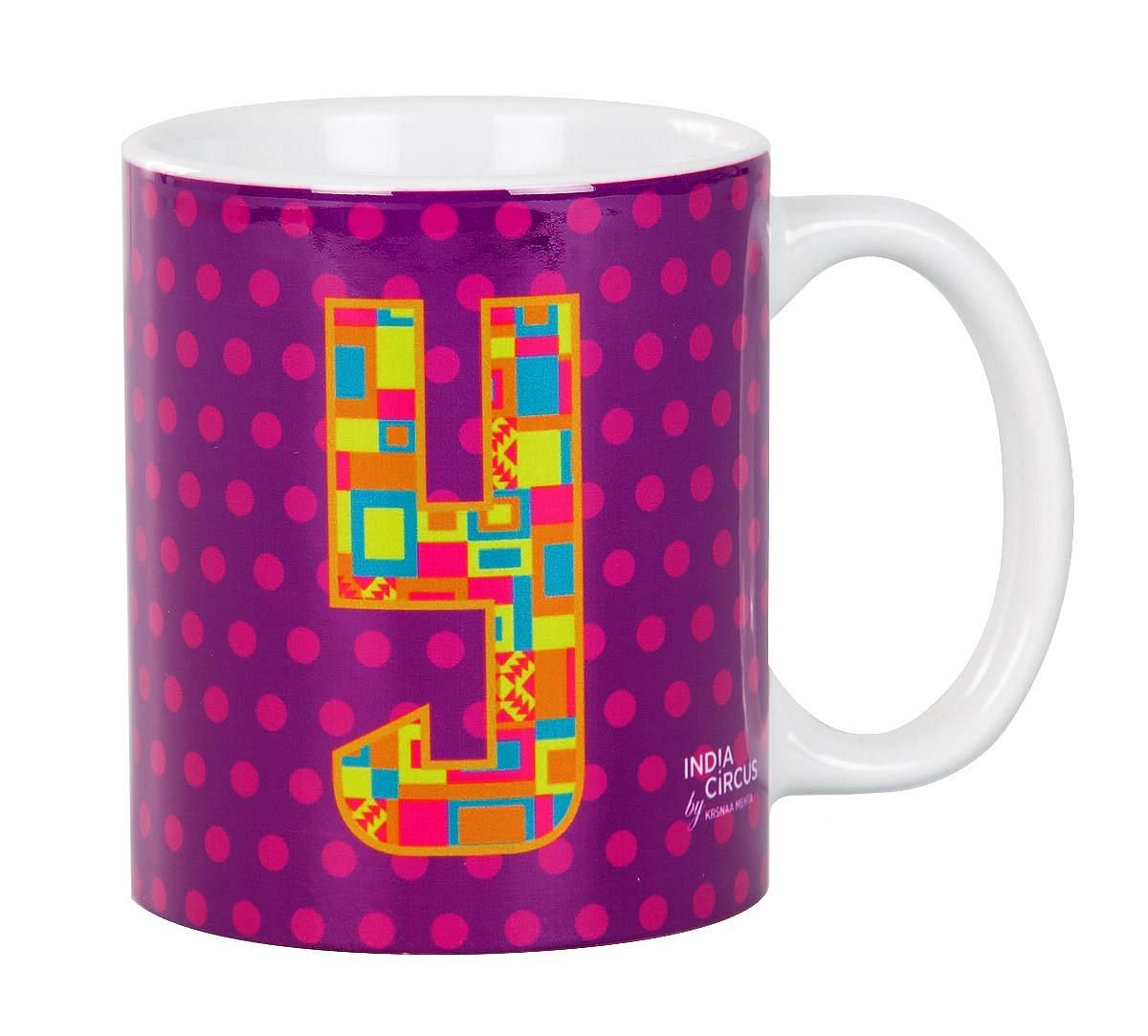 India Circus Youthful Alphabet Y Mug