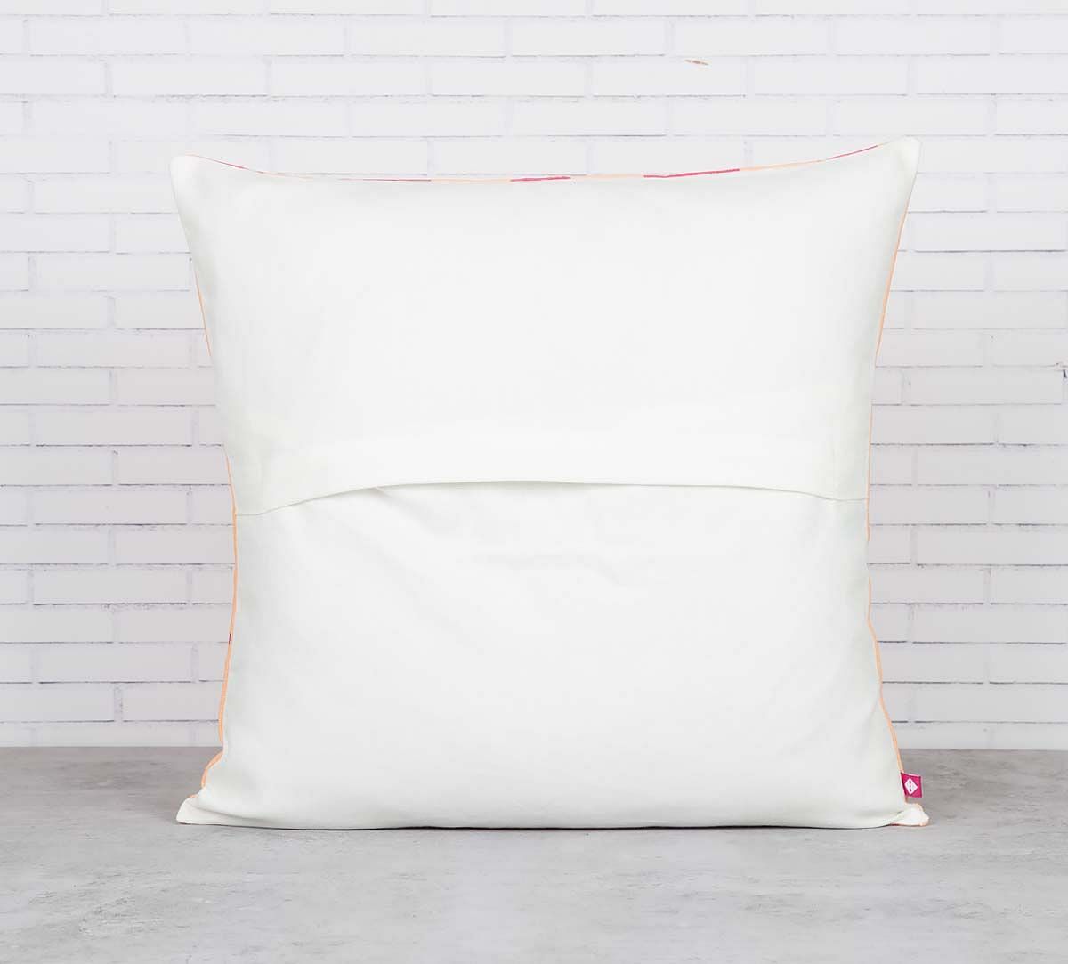 India Circus Conifer Spades fuchsia Pink Cotton Cushion Cover