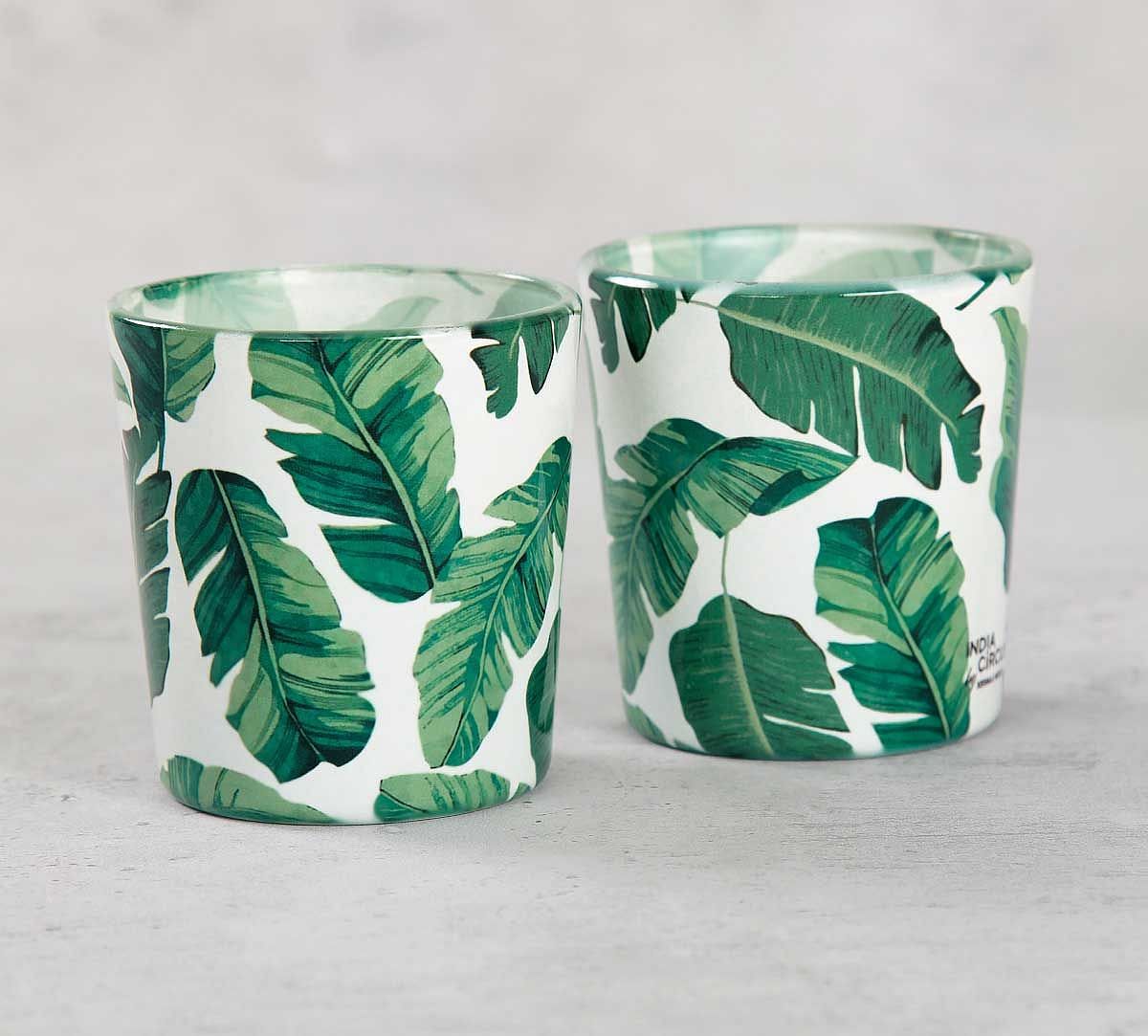 India Cirucs Pleasant Peduncle Tea Light Holder Set of 2