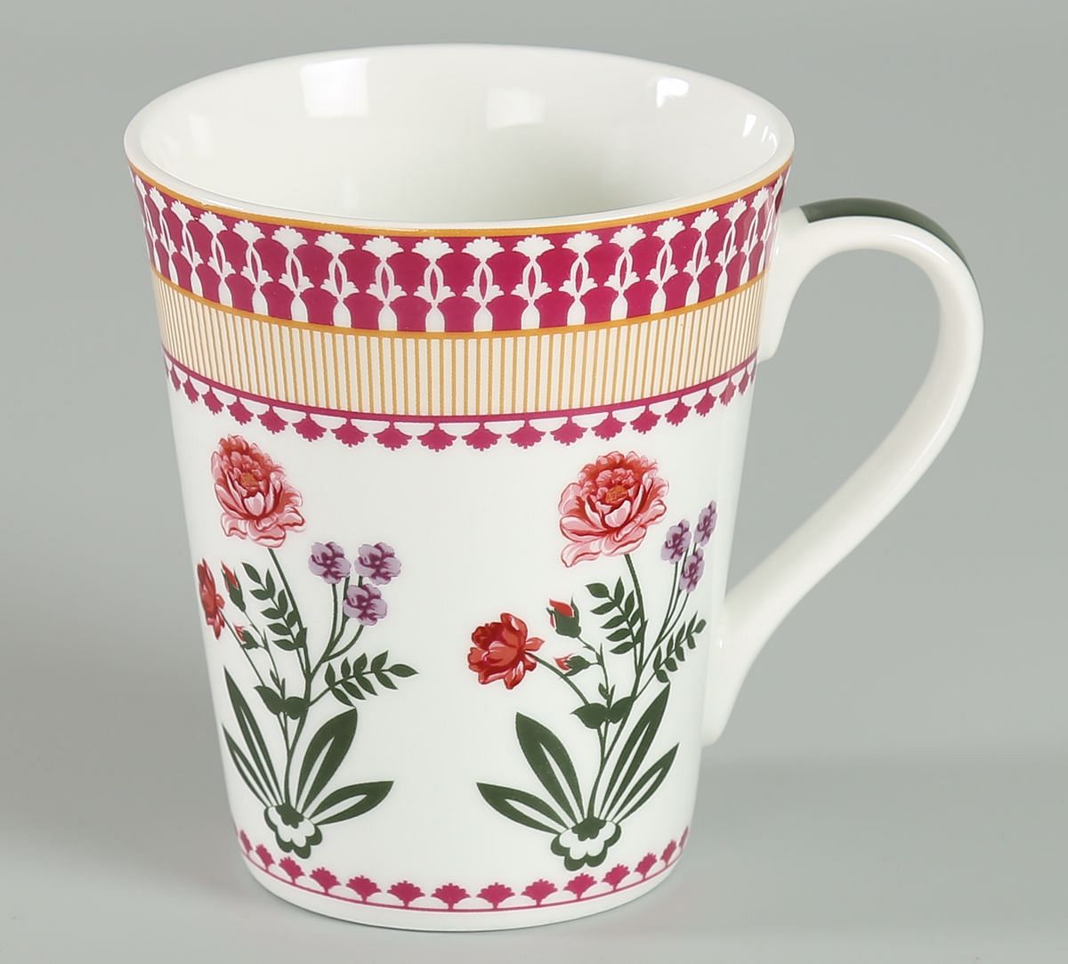 India Circus Verdure Mystery Zing Mug (Set of 2)