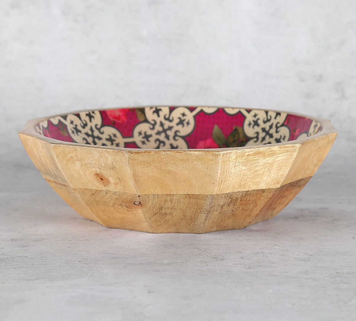 India Cricus by Krsnaa Mehta Clover's Knotty Play Big Wooden Bowl