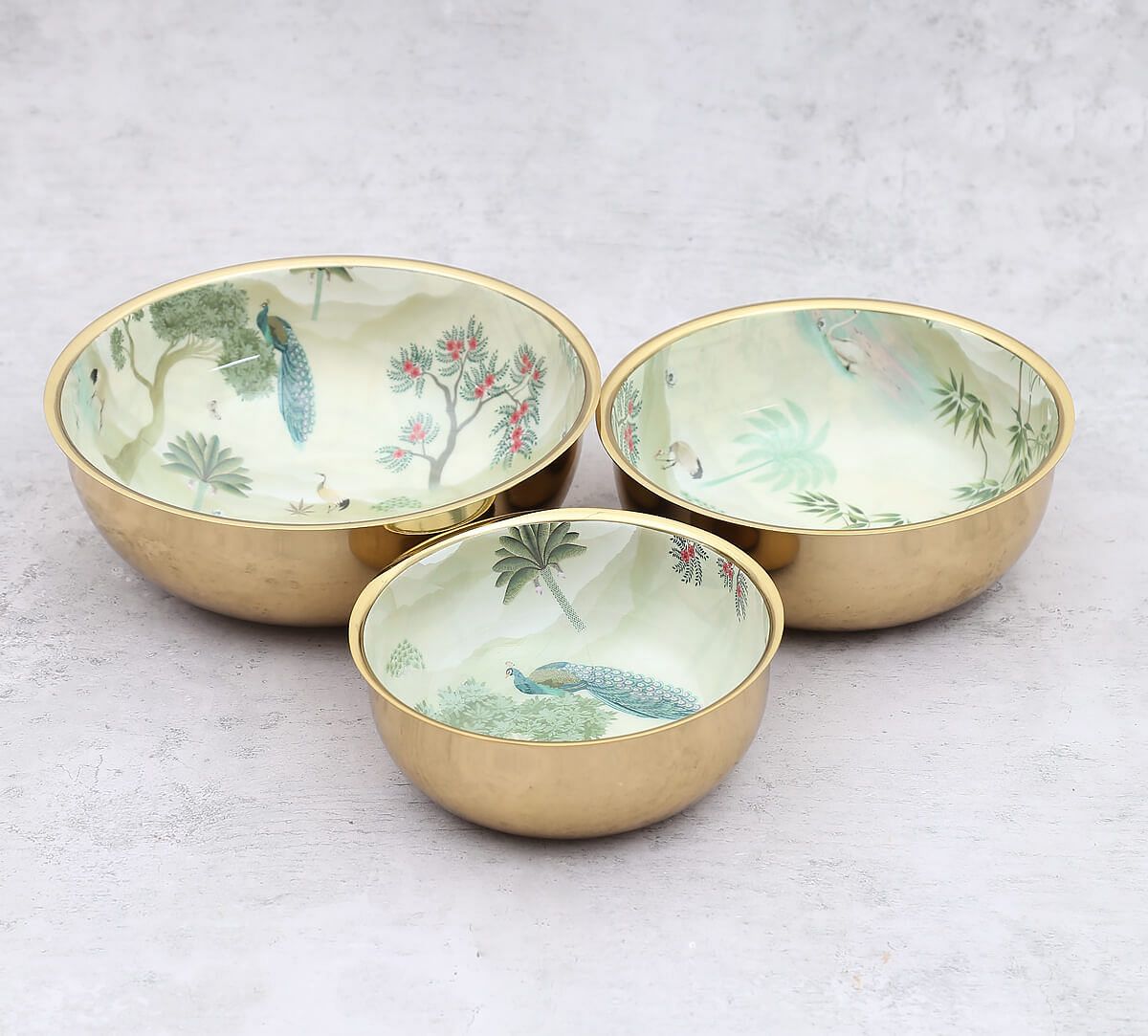 India Circus by Krsnaa Mehta Bird Oasis Steel Bowl