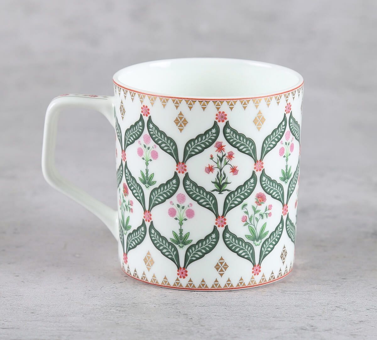 India Circus by Krsnaa Mehta Blooming Dahlia Mug Set of 6