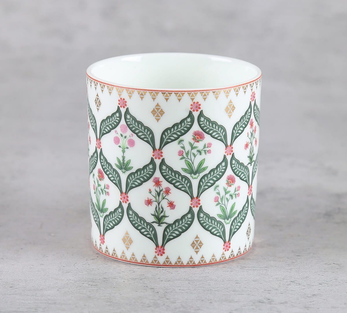 India Circus by Krsnaa Mehta Blooming Dahlia Mug Set of 6