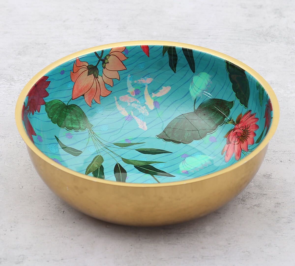 India Circus by Krsnaa Mehta Blossomy Mosaic Steel Bowl