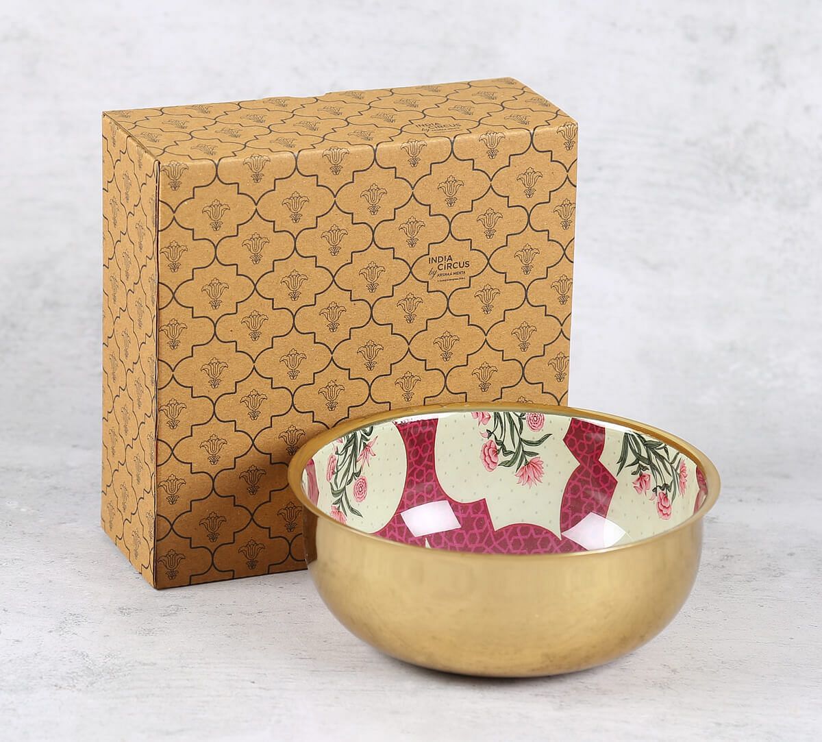 Poppy Flower Scarlet Steel Bowl