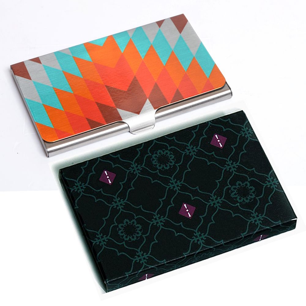 Jalebi Colour Spectrum Visiting Card Holder