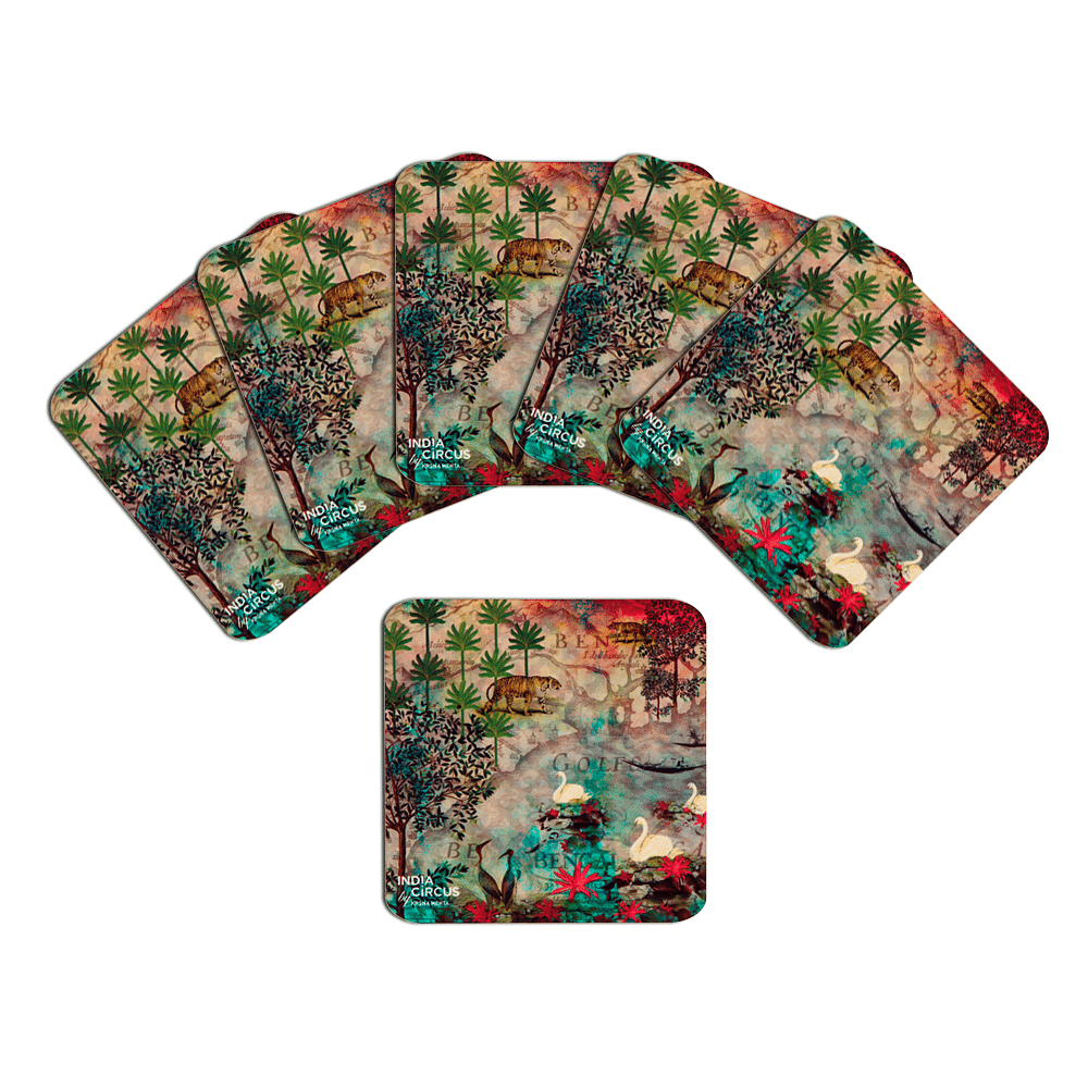 Kingdom Of Dreams MDF Coasters - (Set Of 6)