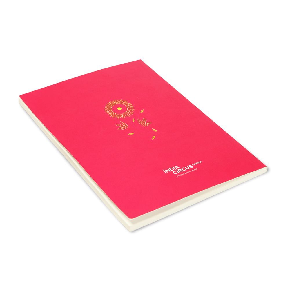 Floral Peacock Dance Notebook