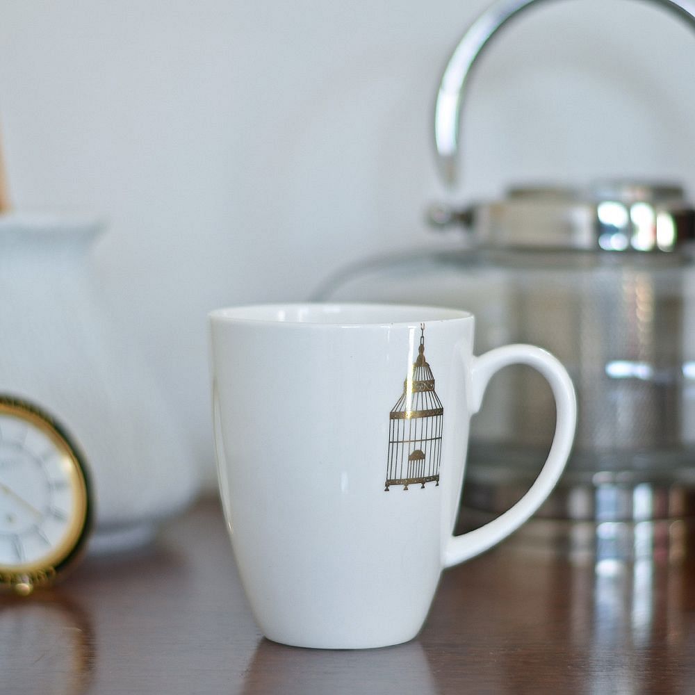 Kuheli Porcelain Cage Coffee Mug