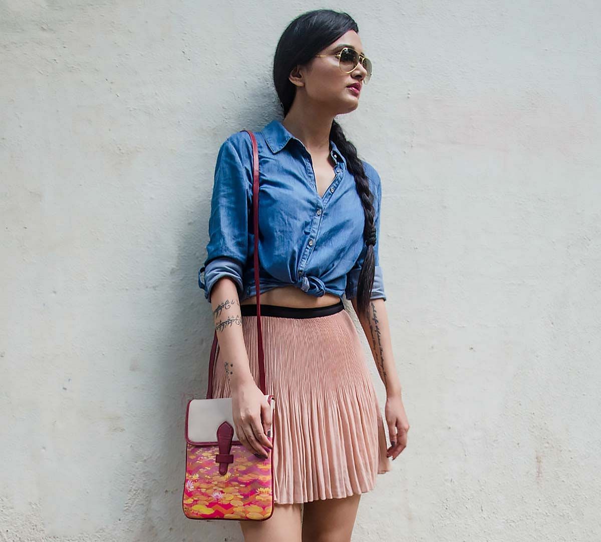 Lotus River Looped Sling Bag