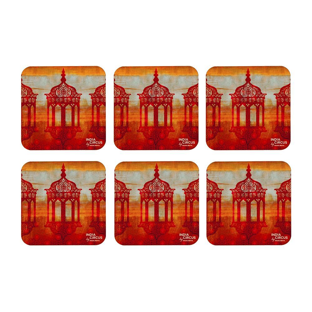 Minaret Mystique MDF Coasters - (Set Of 6)