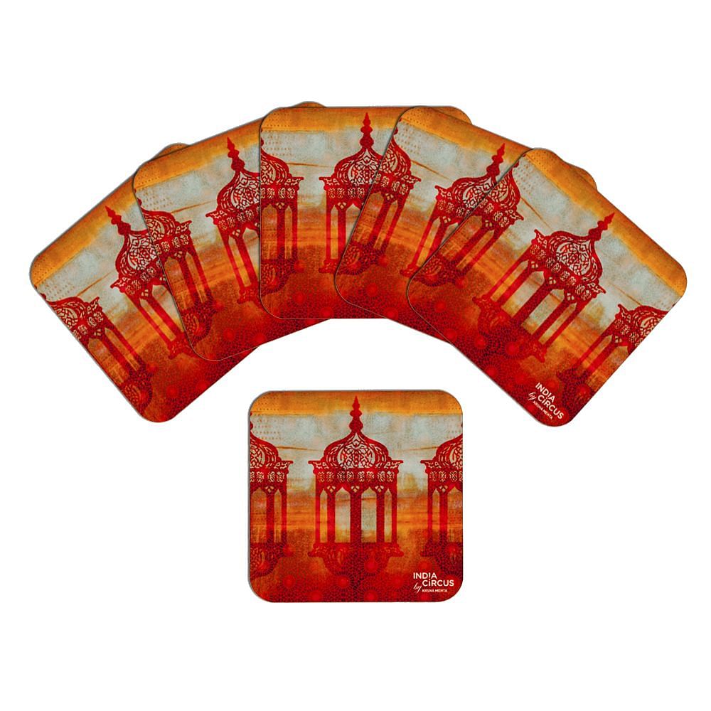 Minaret Mystique MDF Coasters - (Set Of 6)