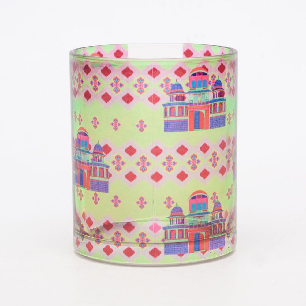 My Funky Royal Abode Glass Mug