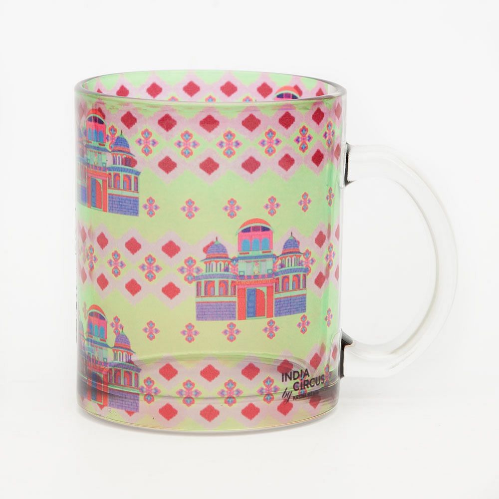 My Funky Royal Abode Glass Mug
