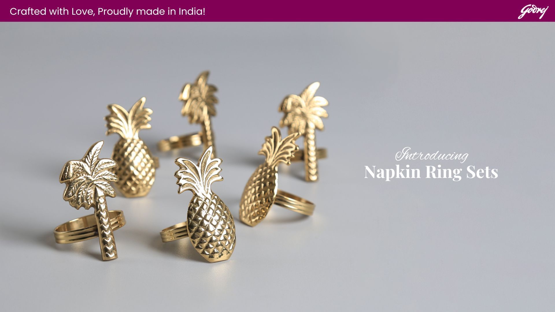 Bumblebees Napkin Ring Set