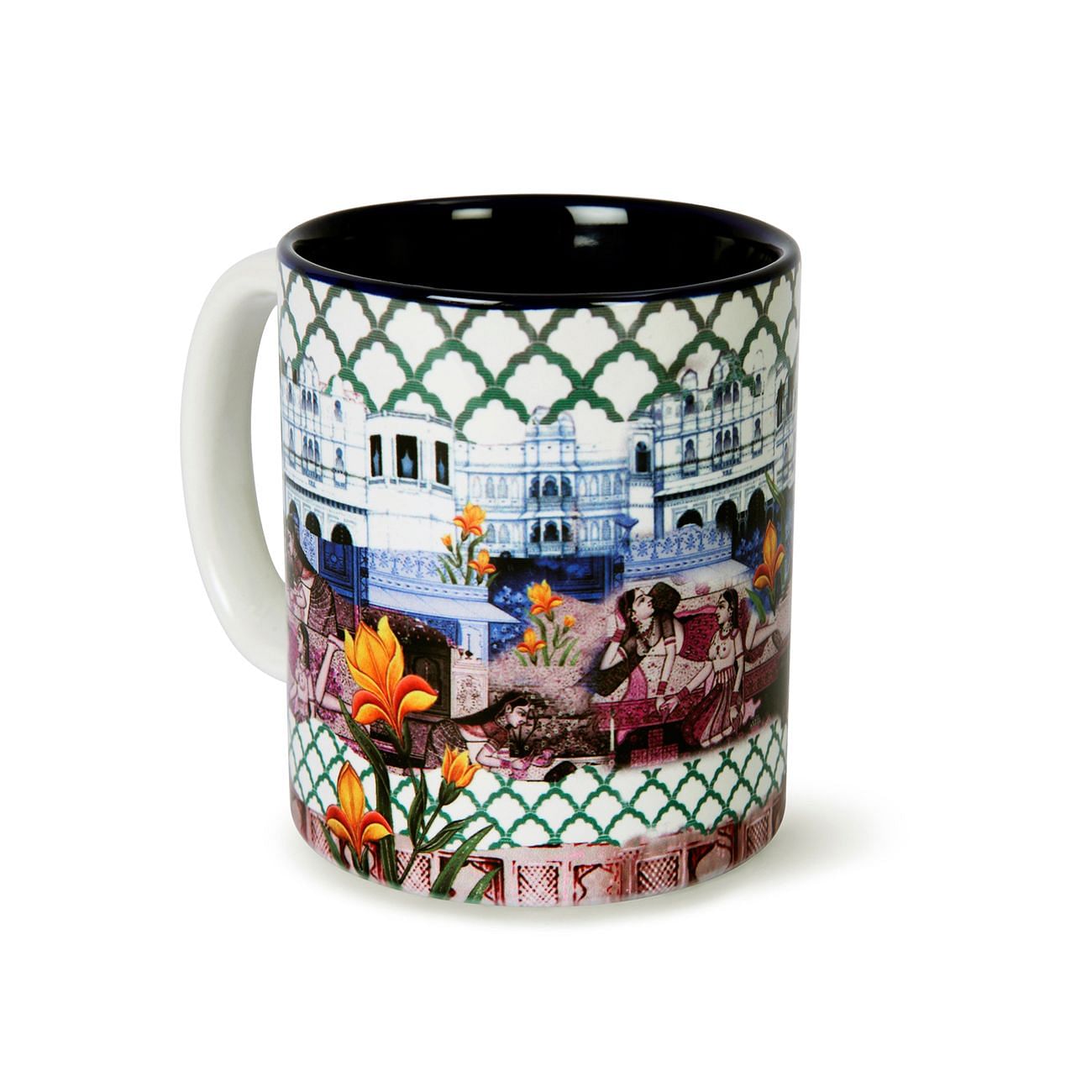 Palace Scene Miniature Mug