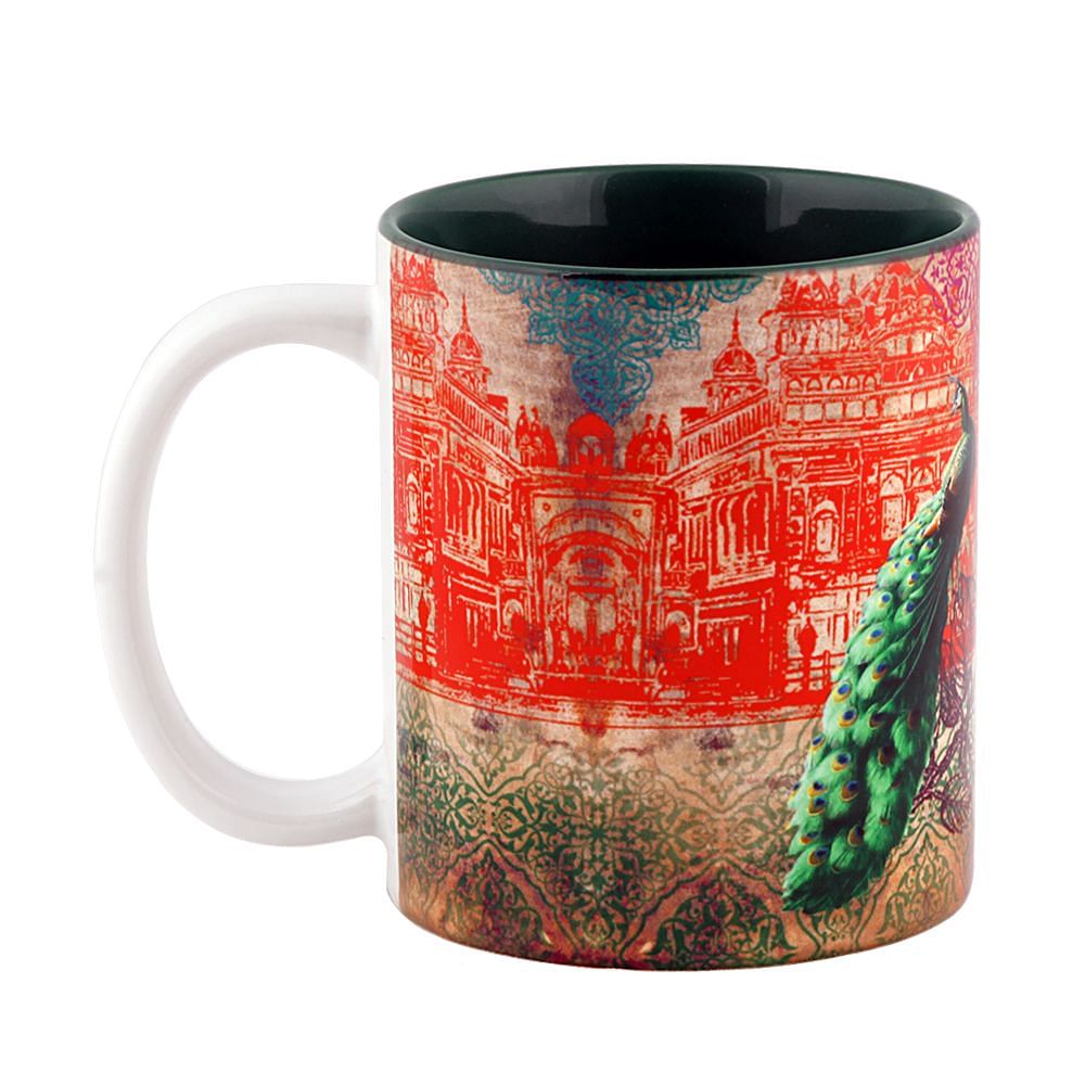 Peacock Saga Coffee Mug