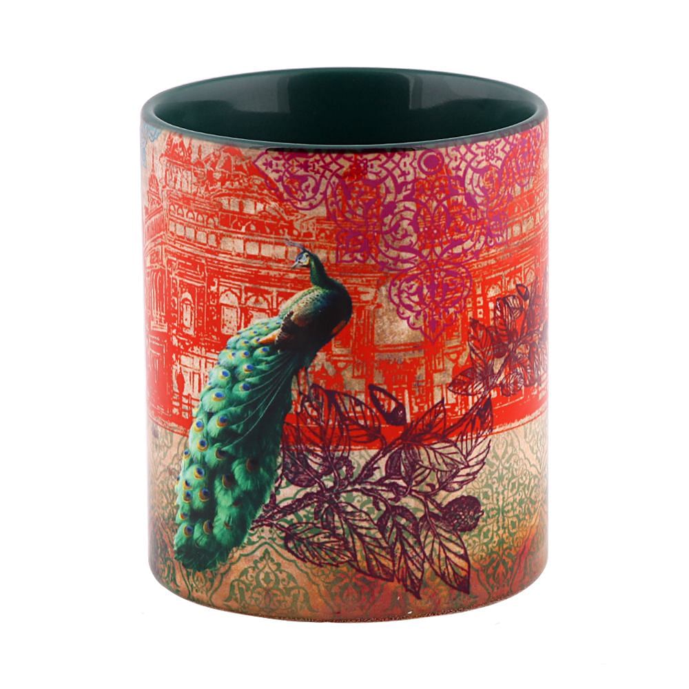 Peacock Saga Coffee Mug