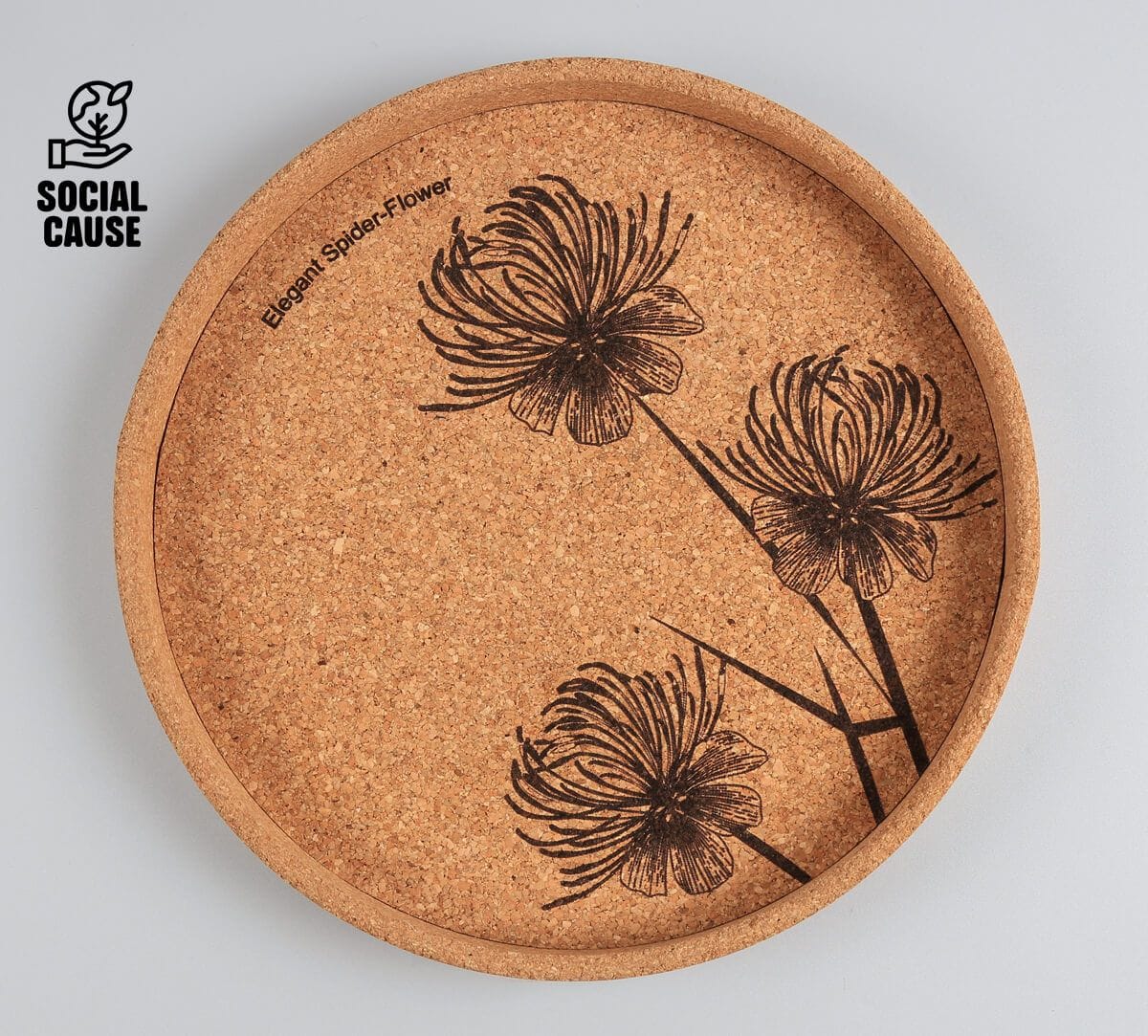NGCPR Collection - Elegant Spider Flower Round Tray