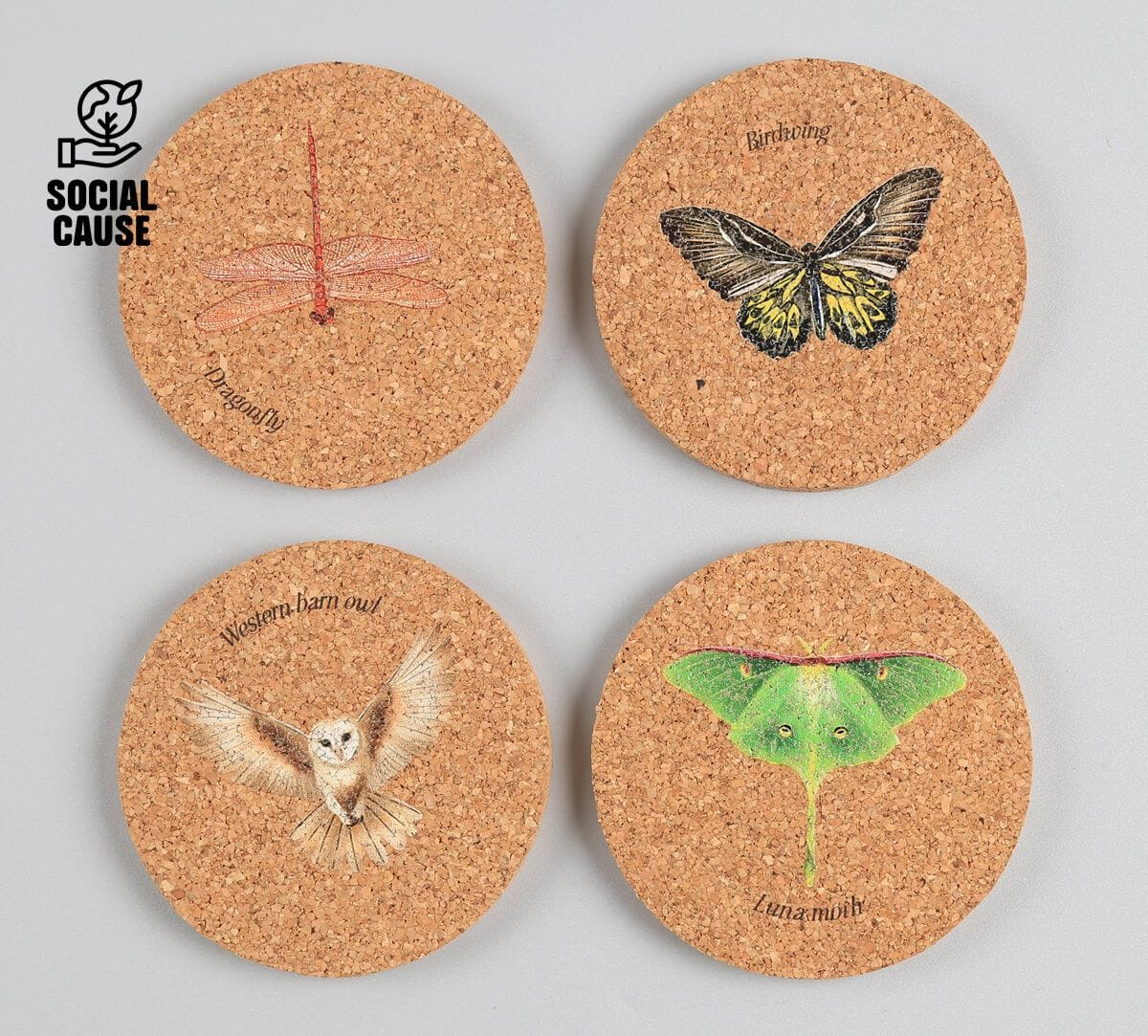 NGCPR Collection - World of Wings Coaster Set of 4