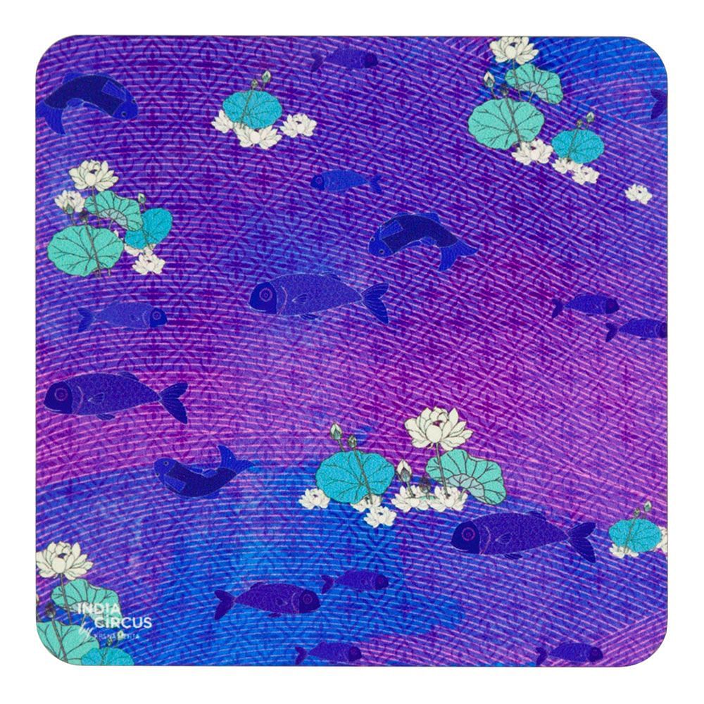 Oasis of Koi MDF Coaster - (Set of 6)
