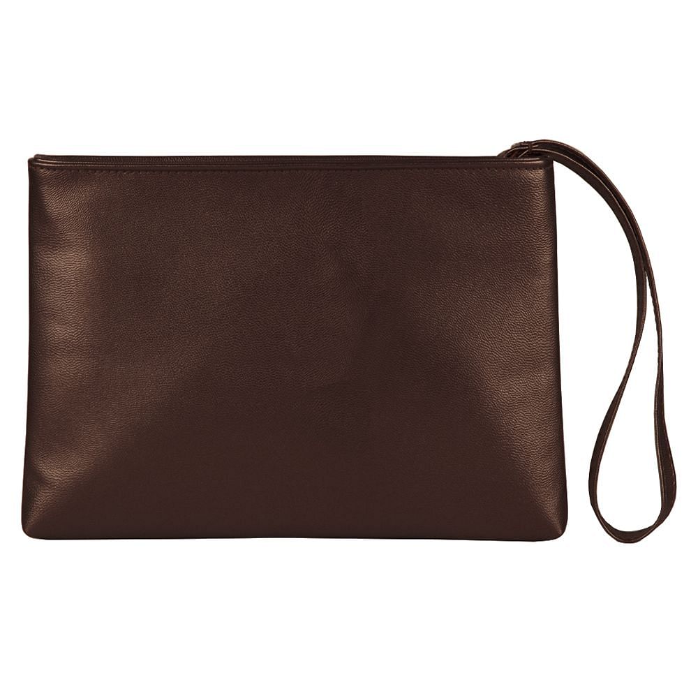 Peacock Flower Utility Pouch