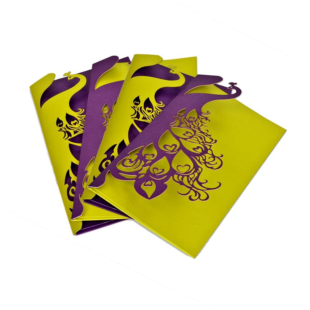 Peacock Love Envelope