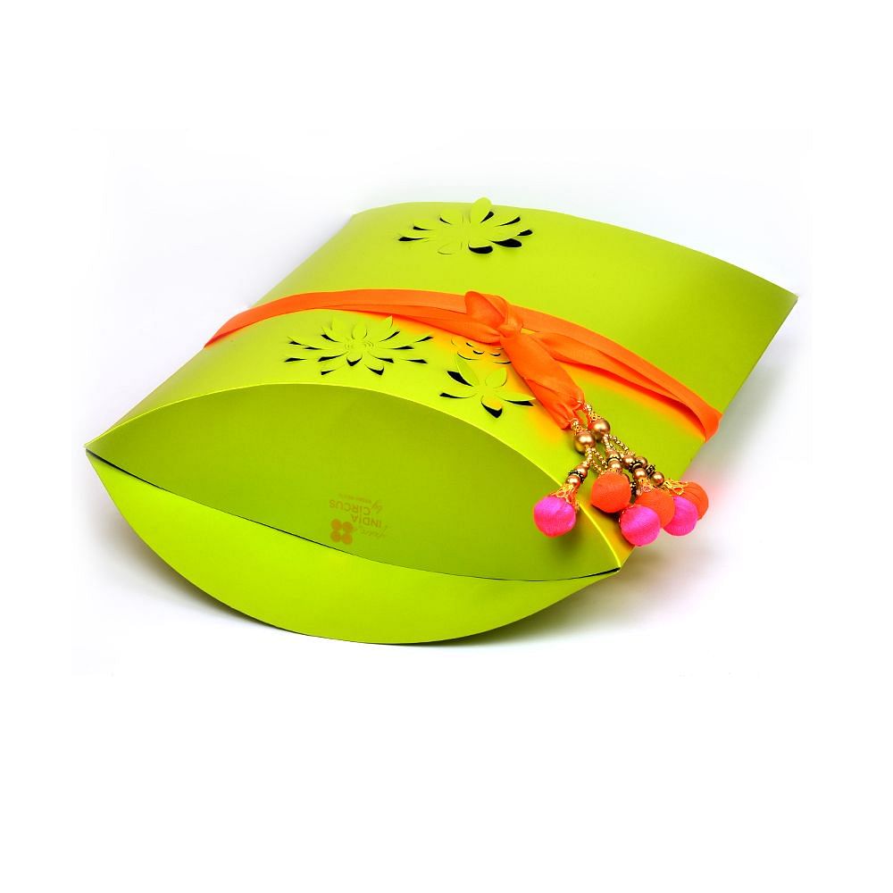 Pleasant Green Floral Gift Box - Single