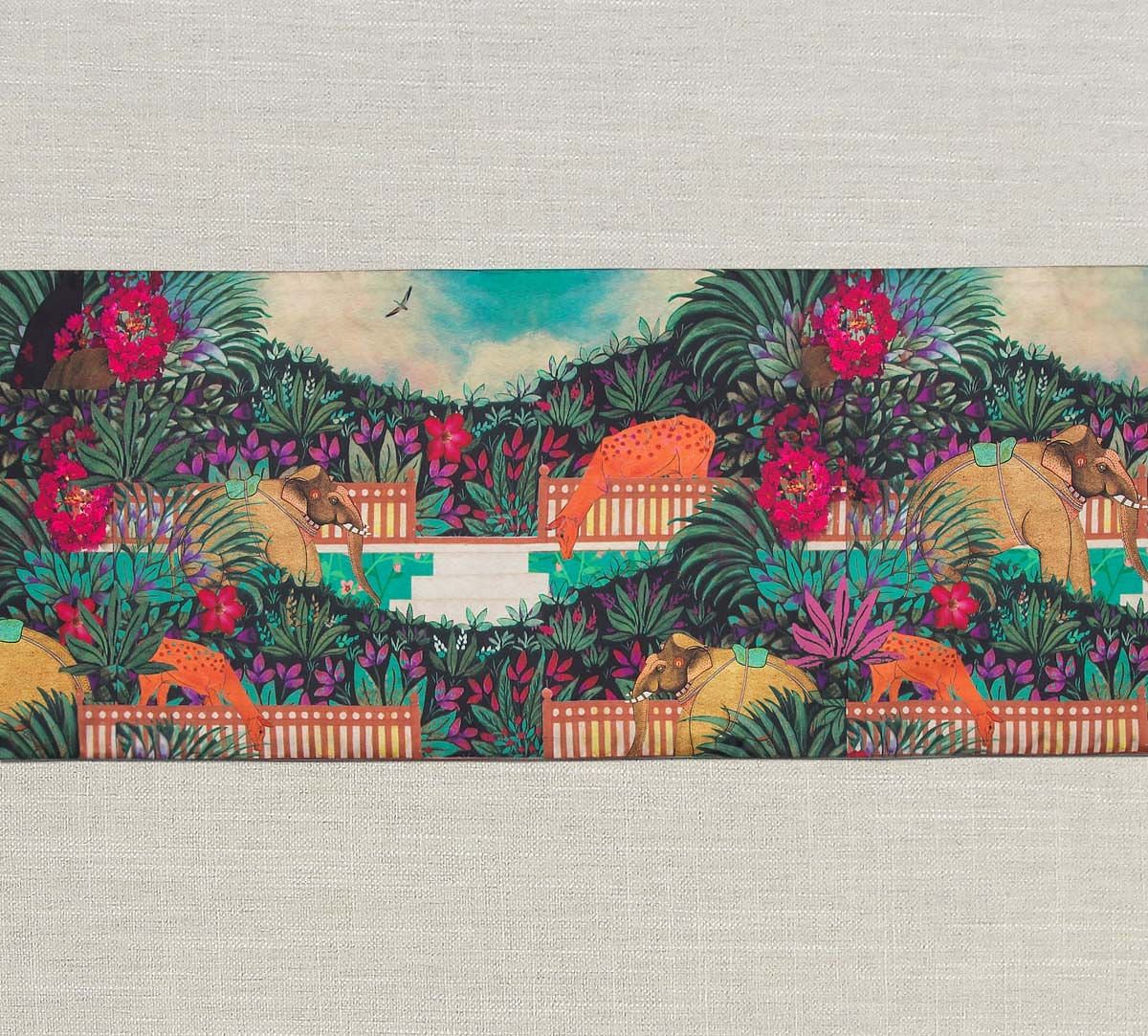 Floors of Flourish Bed and Table Runner