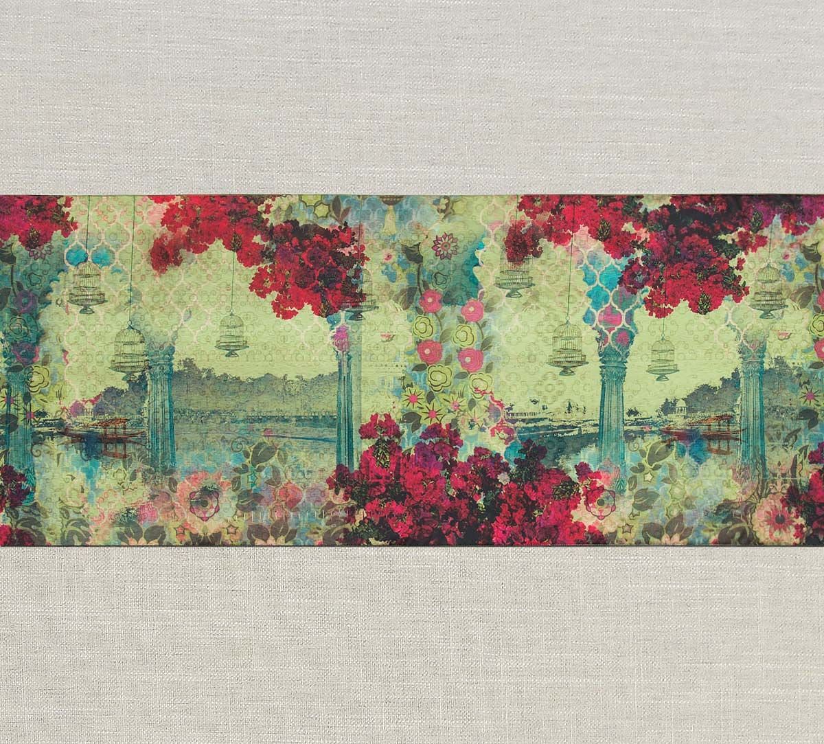 Ambushed Cages of Fervor Bed and Table Runner