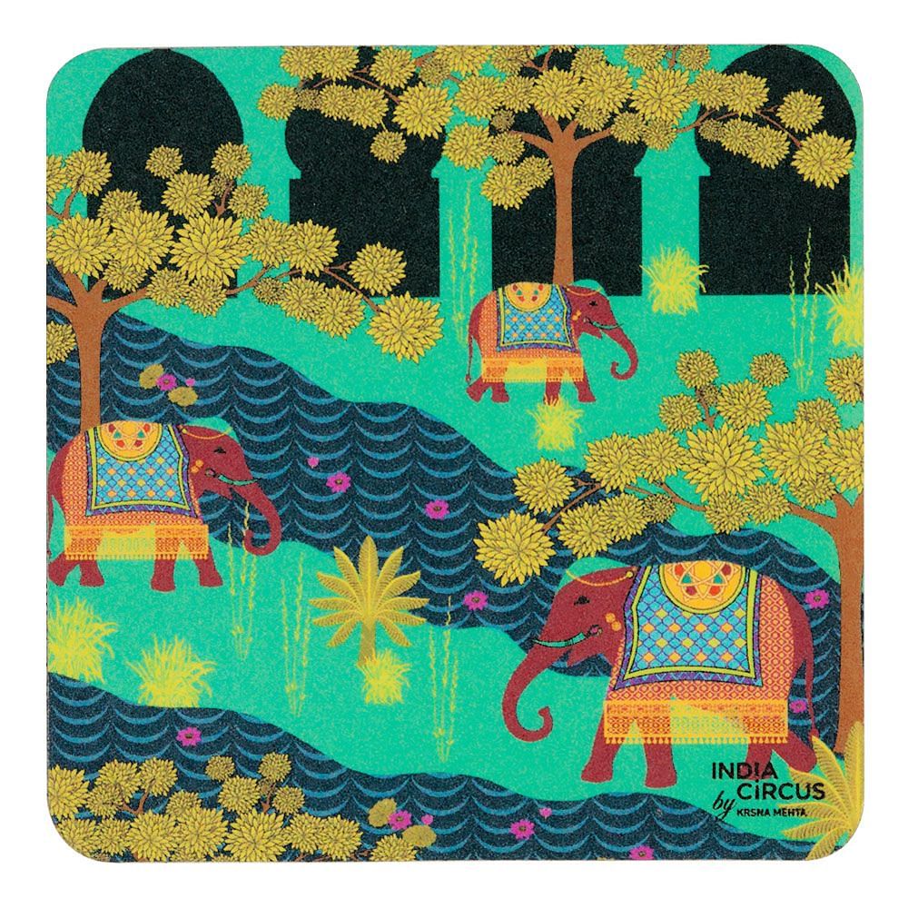 Riding with Royalty Rubber Coaster - (Set of 6)