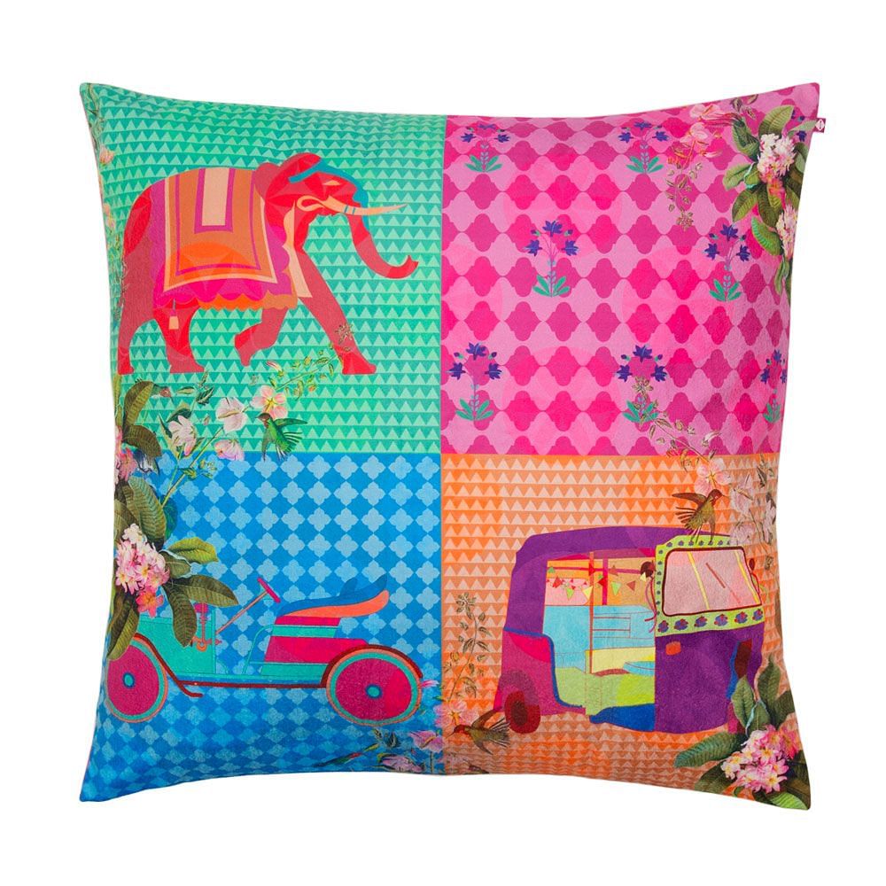 Royal Retreat Poly Velvet Floor Cushion Cover