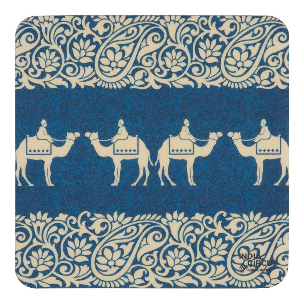 Sandy Illusions Rubber Coaster - (Set of 6)