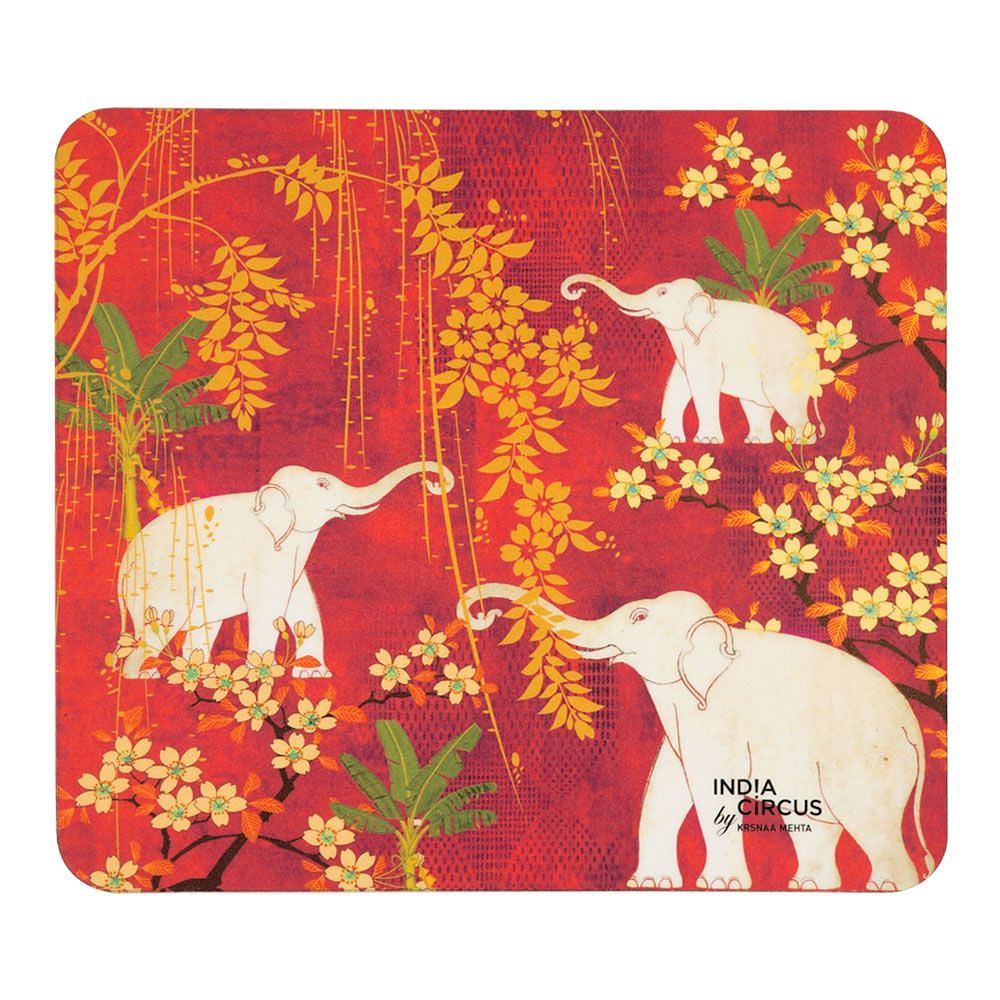 Scarlet Tusk Mouse Pad