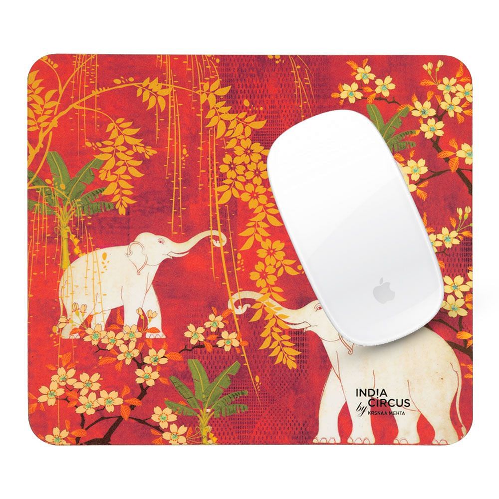Scarlet Tusk Mouse Pad