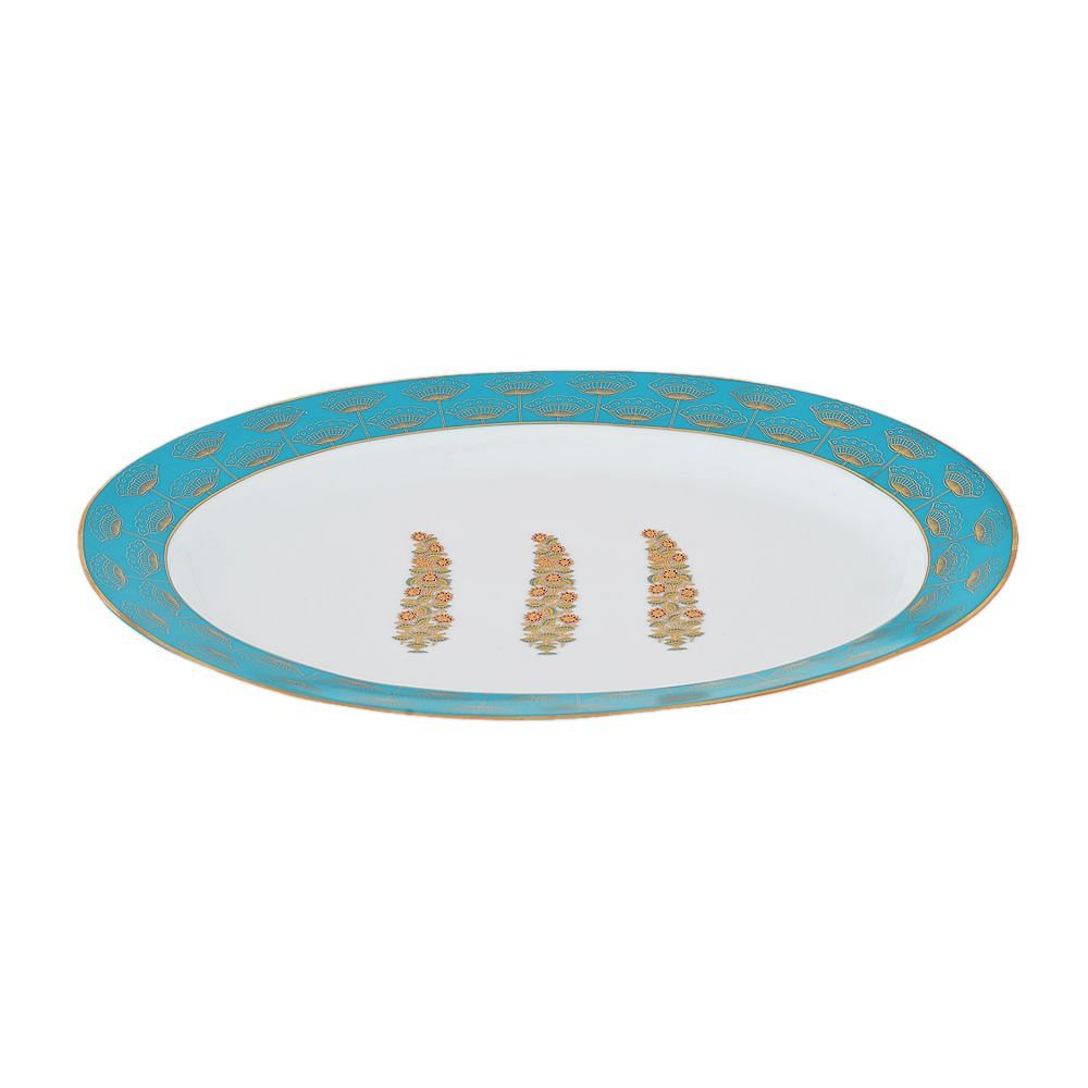 Sea of Coral Rice  Platter