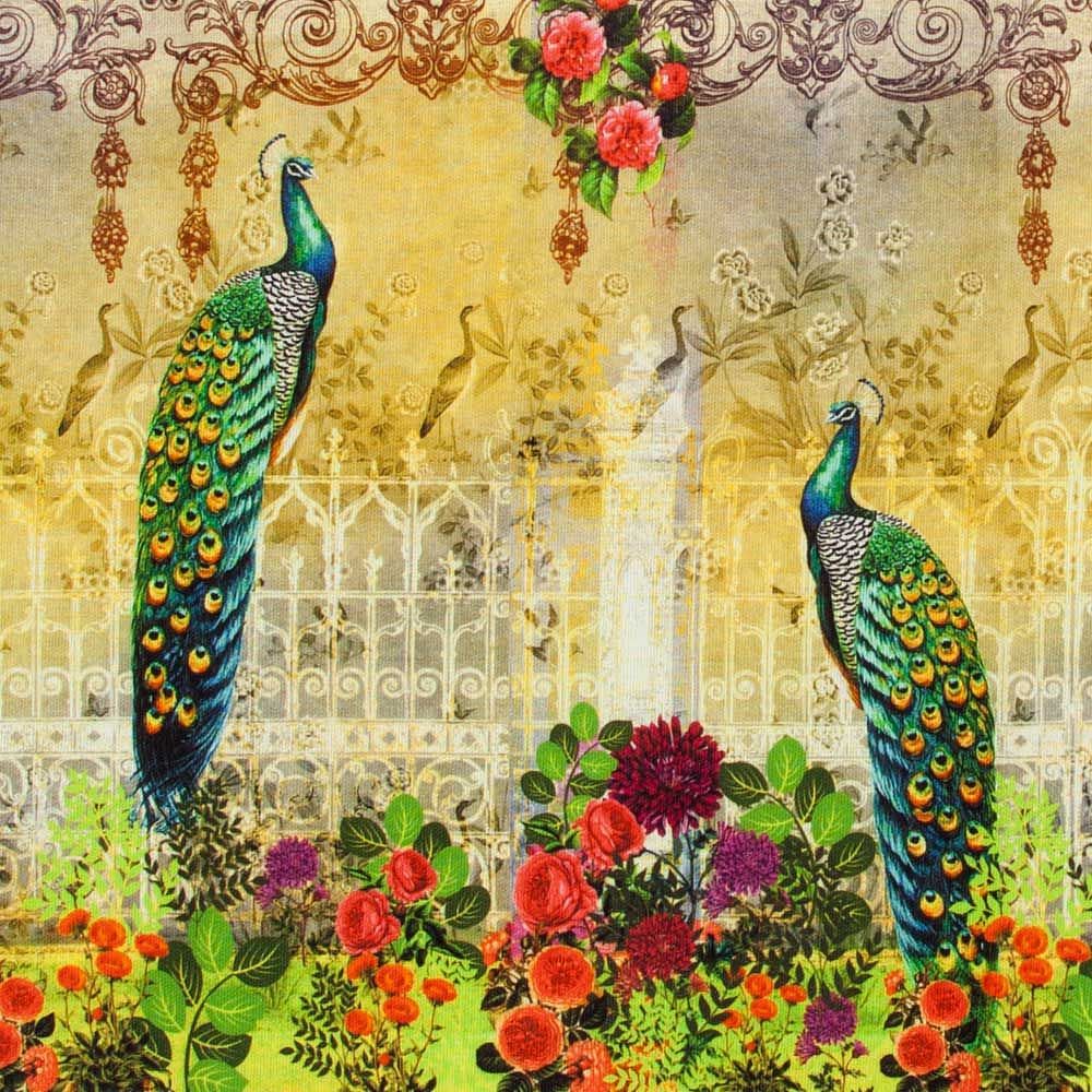 Song of the Peacock Table Runner