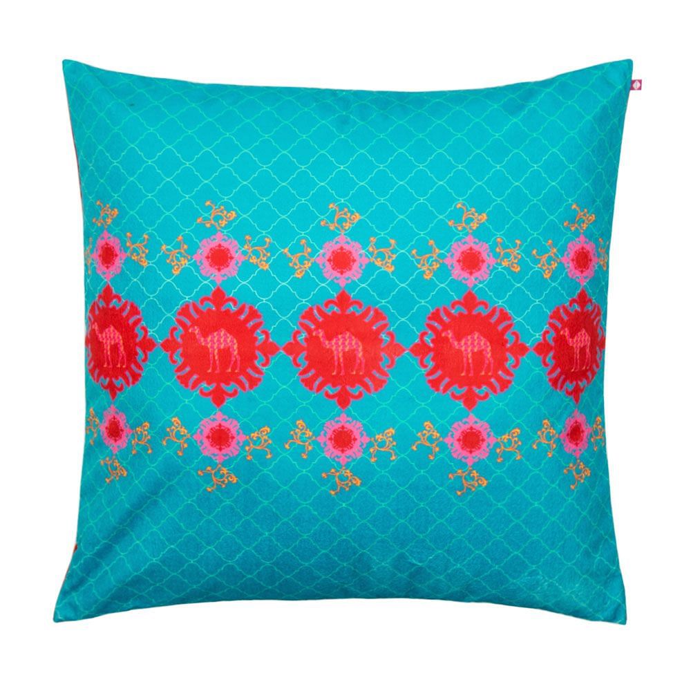 Steps of IMANI Poly Velvet Floor Cushion Cover