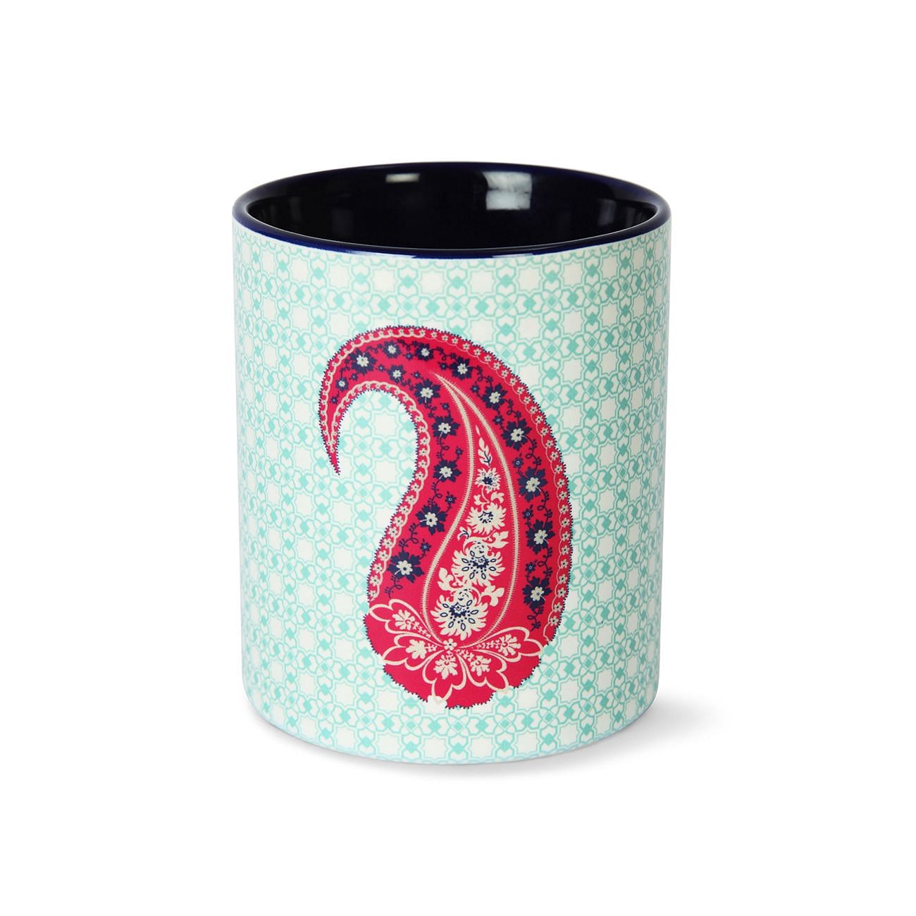 Pink Paisleys Mug