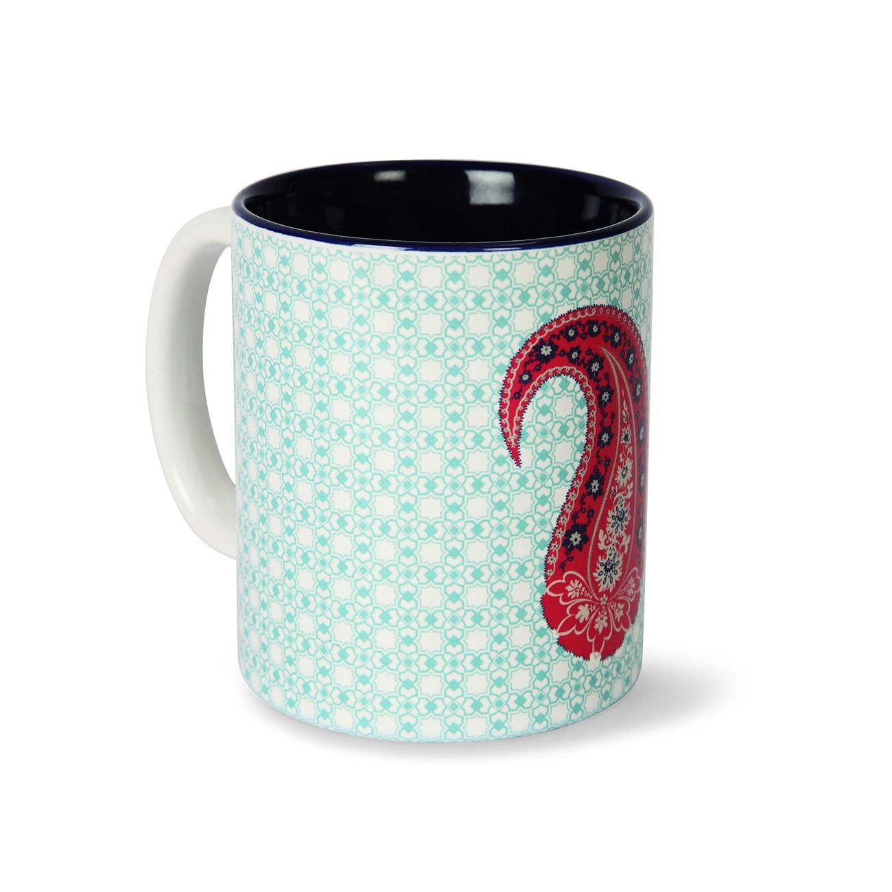 Pink Paisleys Mug