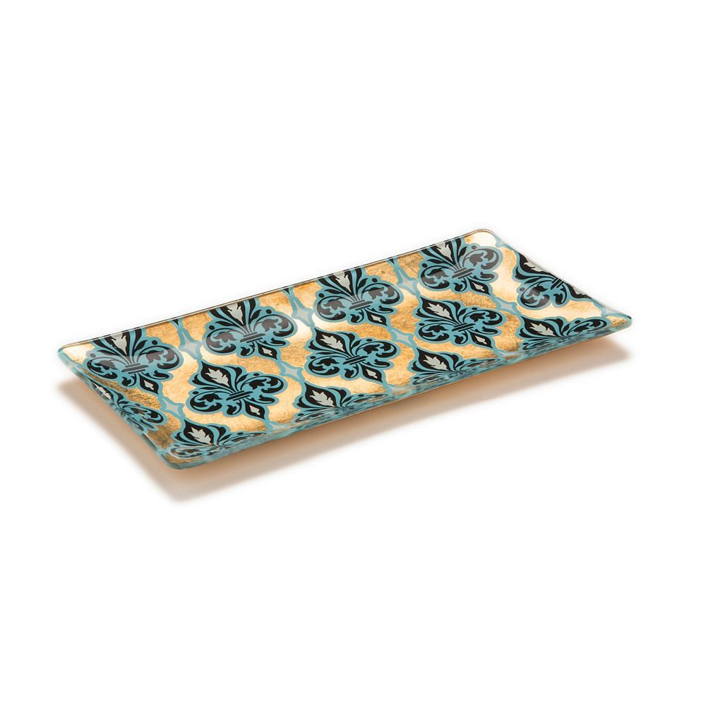 Tamara Bed Of Flowers Decorative Platter