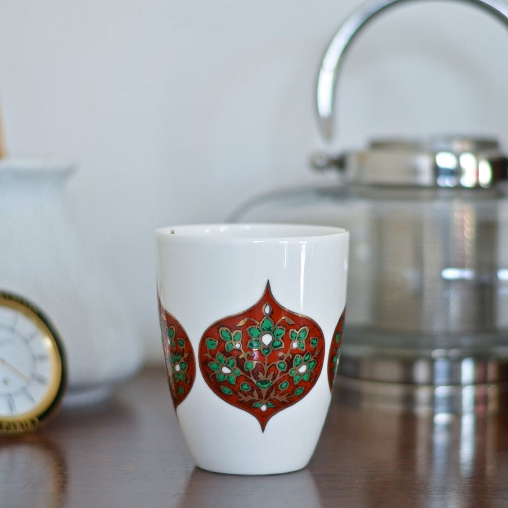 Tamara  Flower Diamonds Coffee Mug