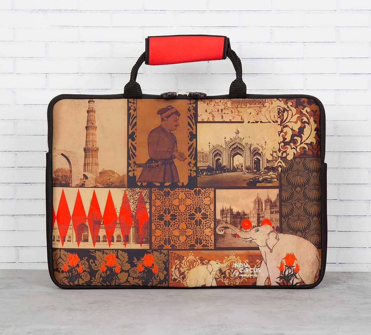 India Circus The Mughal Era Laptop Sleeve and Bag