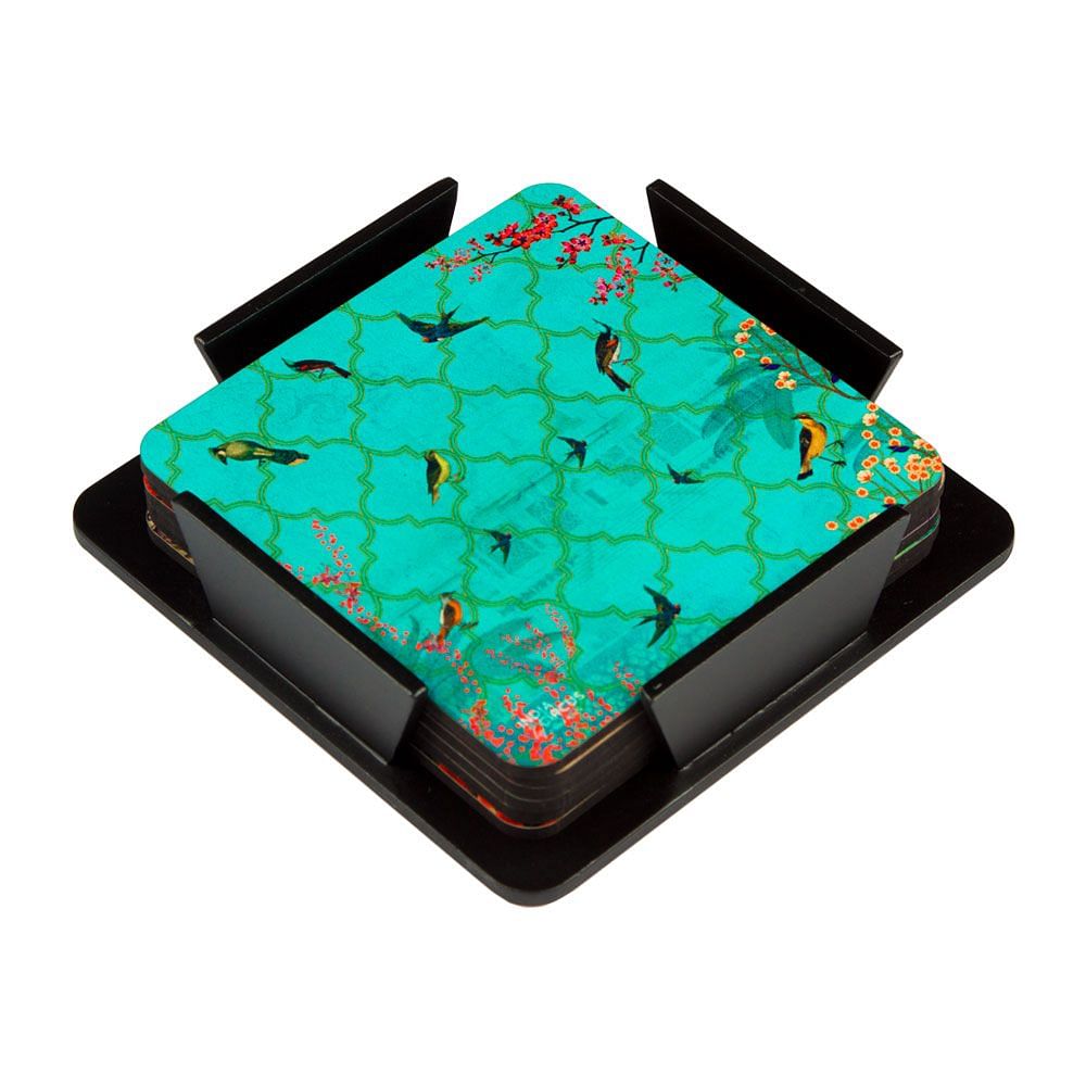 The World from my Window MDF Coaster - (Set of 6)